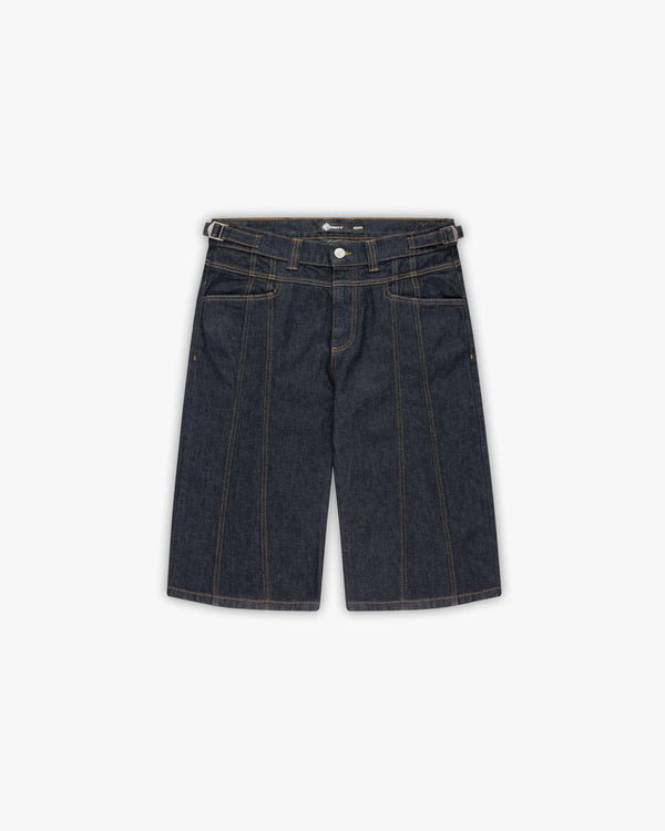 V-LOGO RAW JORTS