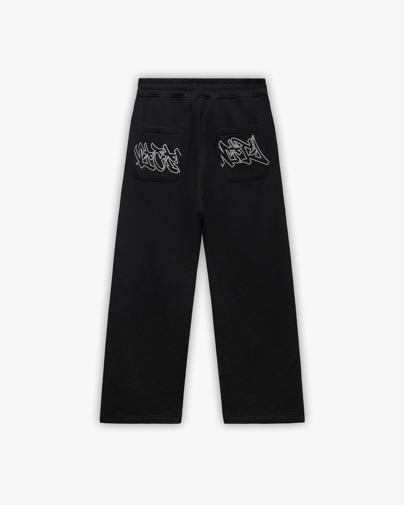 GRAFFITI JOGGER BLACK