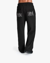 GRAFFITI JOGGER BLACK