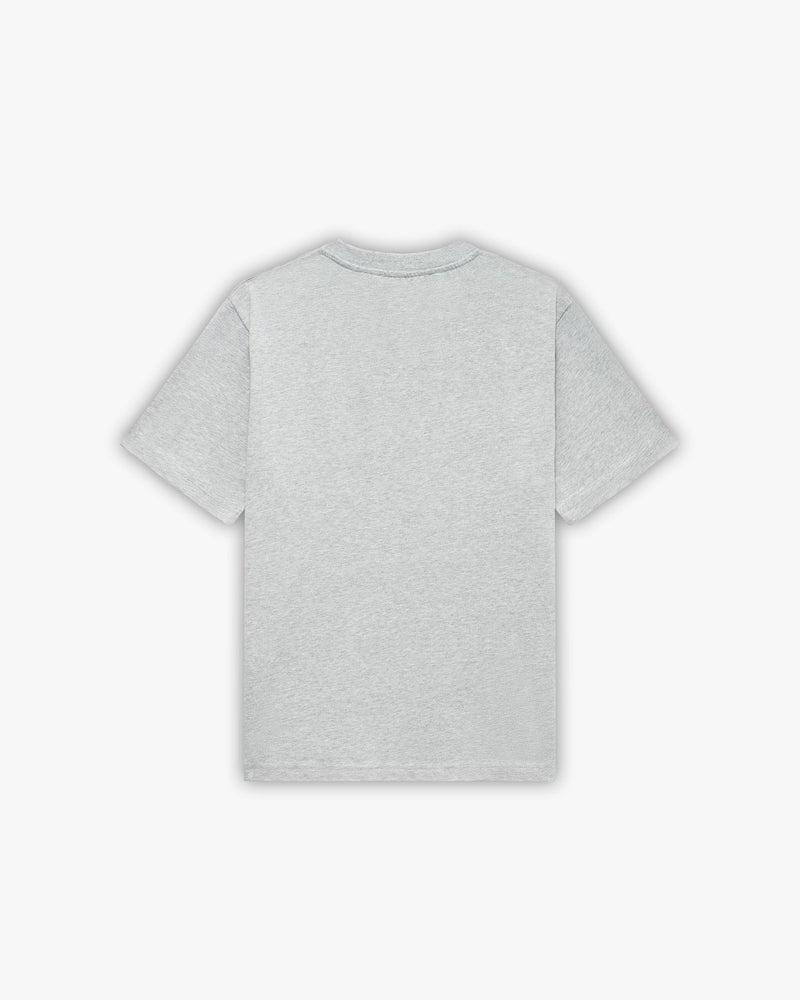 GRAFFITI TEE GREY MELANGE