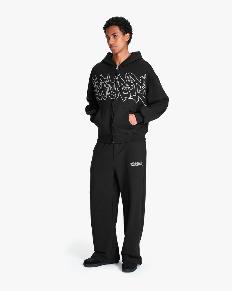 GRAFFITI JOGGER BLACK