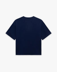 PASSPORT TEE WASHED BLUE
