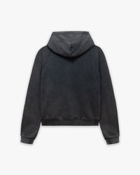 SIGNATURE ZIP HOODIE VINTAGE BLACK