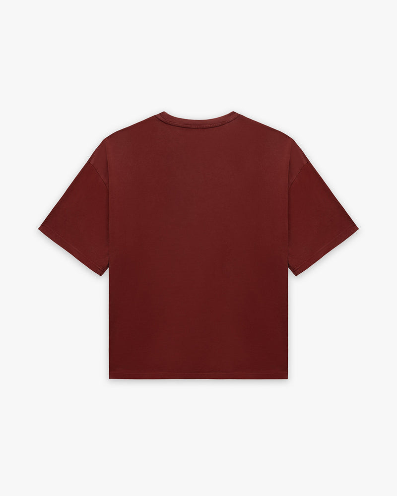 PASSPORT TEE WASHED RED