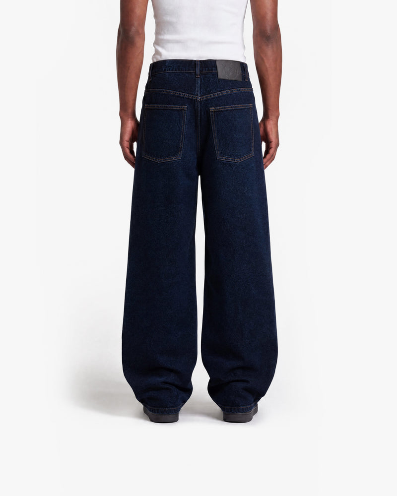 THE BAGGY DENIM RAW BLUE