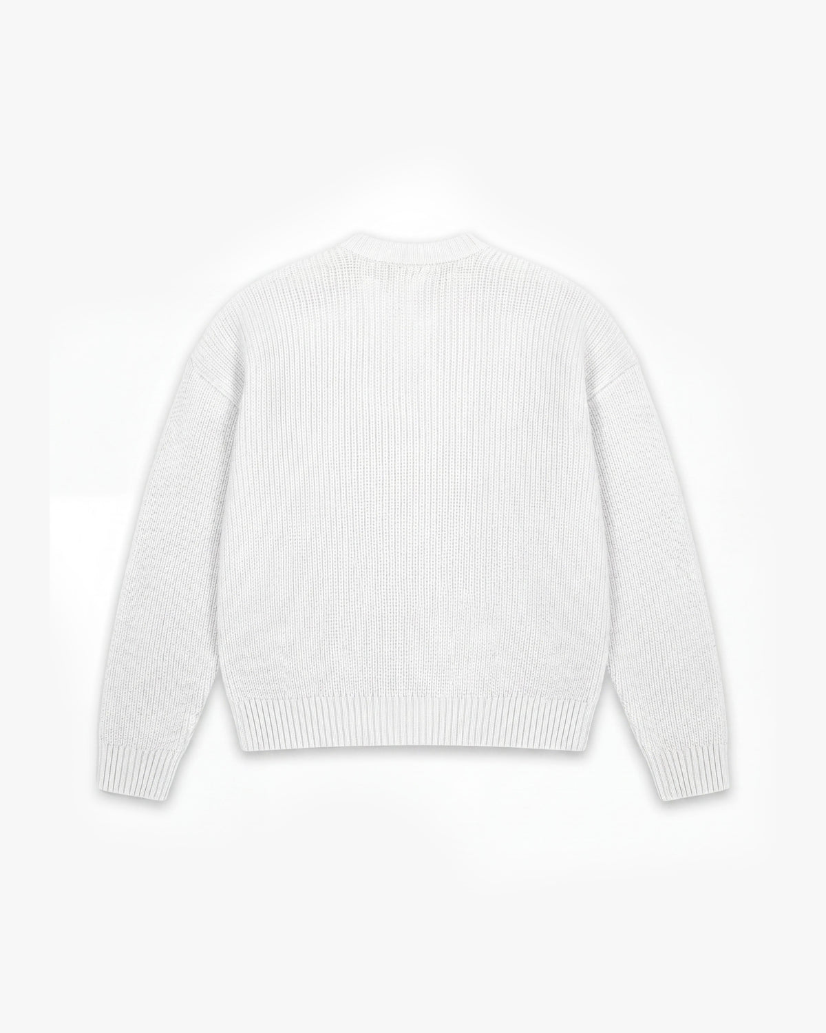 V-LOGO KNITWEAR WHITE