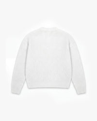 V-LOGO KNITWEAR WHITE