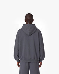 SOFTS ZIP-HOODIE DARK GREY
