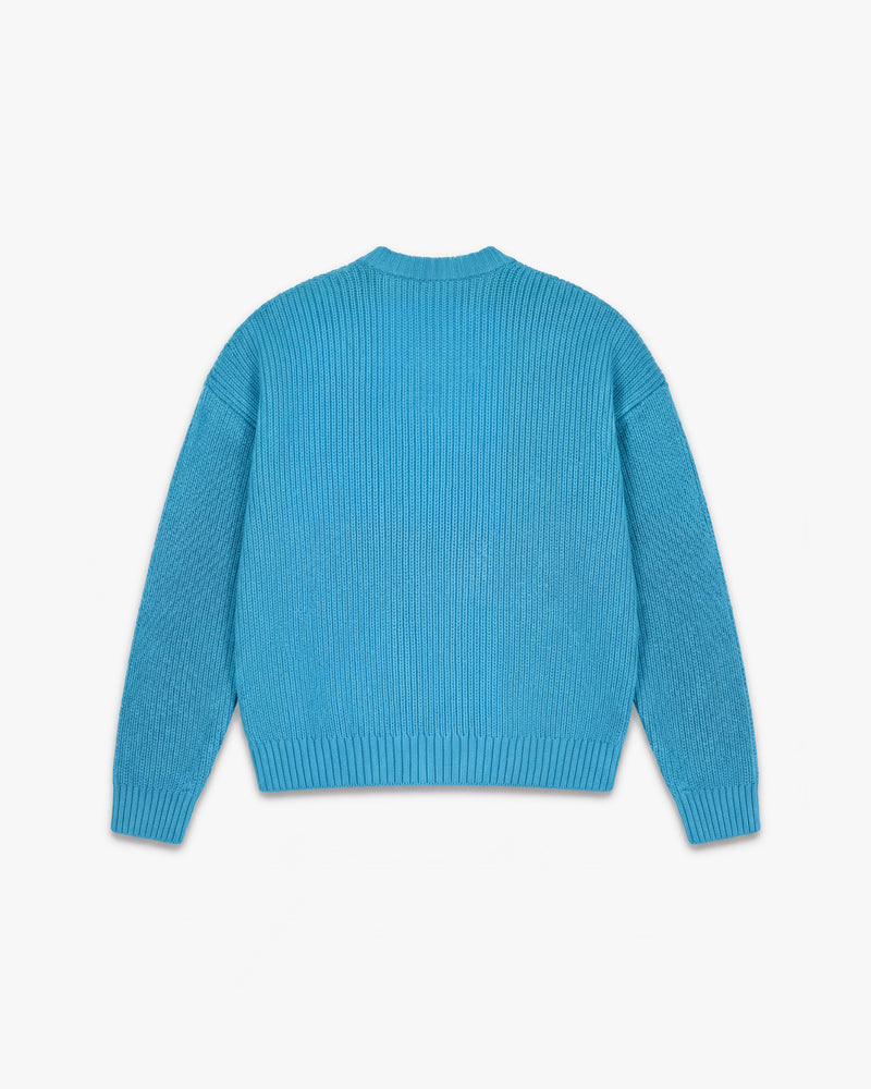 V-LOGO KNITWEAR SKY BLUE