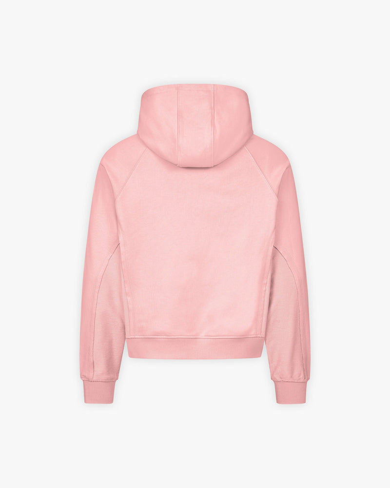 INSIDE OUT ZIP HOODIE PINK (OLD SIZING)