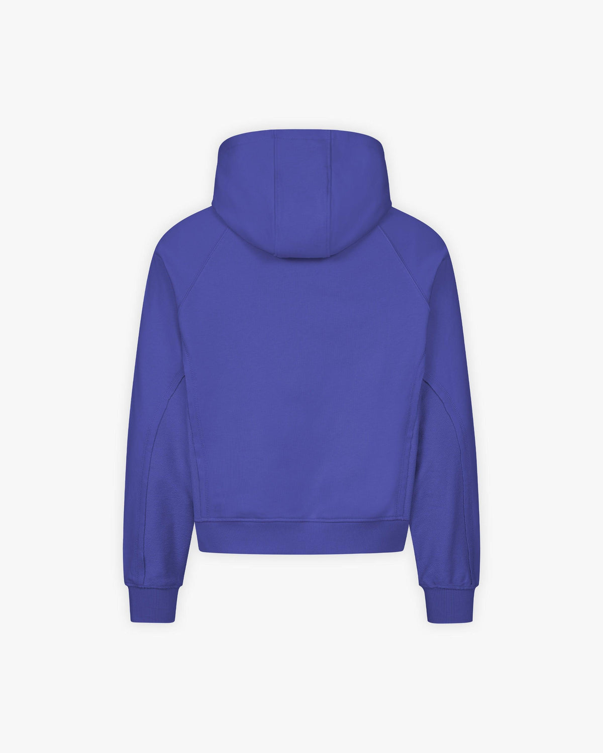 INSIDE OUT ZIP HOODIE OCEAN BLUE