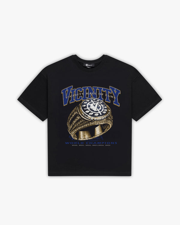 CHAMPION RING TEE BLACK