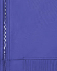 INSIDE OUT ZIP HOODIE OCEAN BLUE