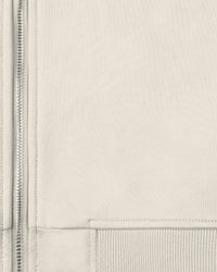 INSIDE OUT ZIP HOODIE BEIGE