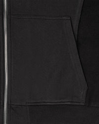 INSIDE OUT ZIP HOODIE BLACK (OLD SIZING)