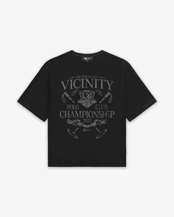 POLO CLUB TEE BLACK