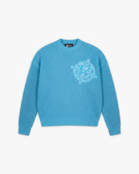 V-LOGO KNITWEAR SKY BLUE