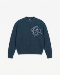 V-LOGO KNITWEAR MIDNIGHT BLUE