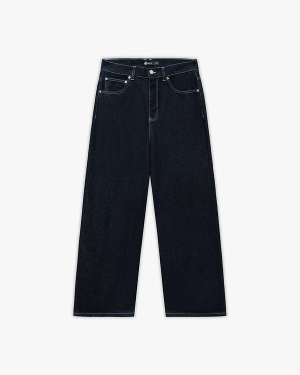 VOLUME DENIM RAW BLUE