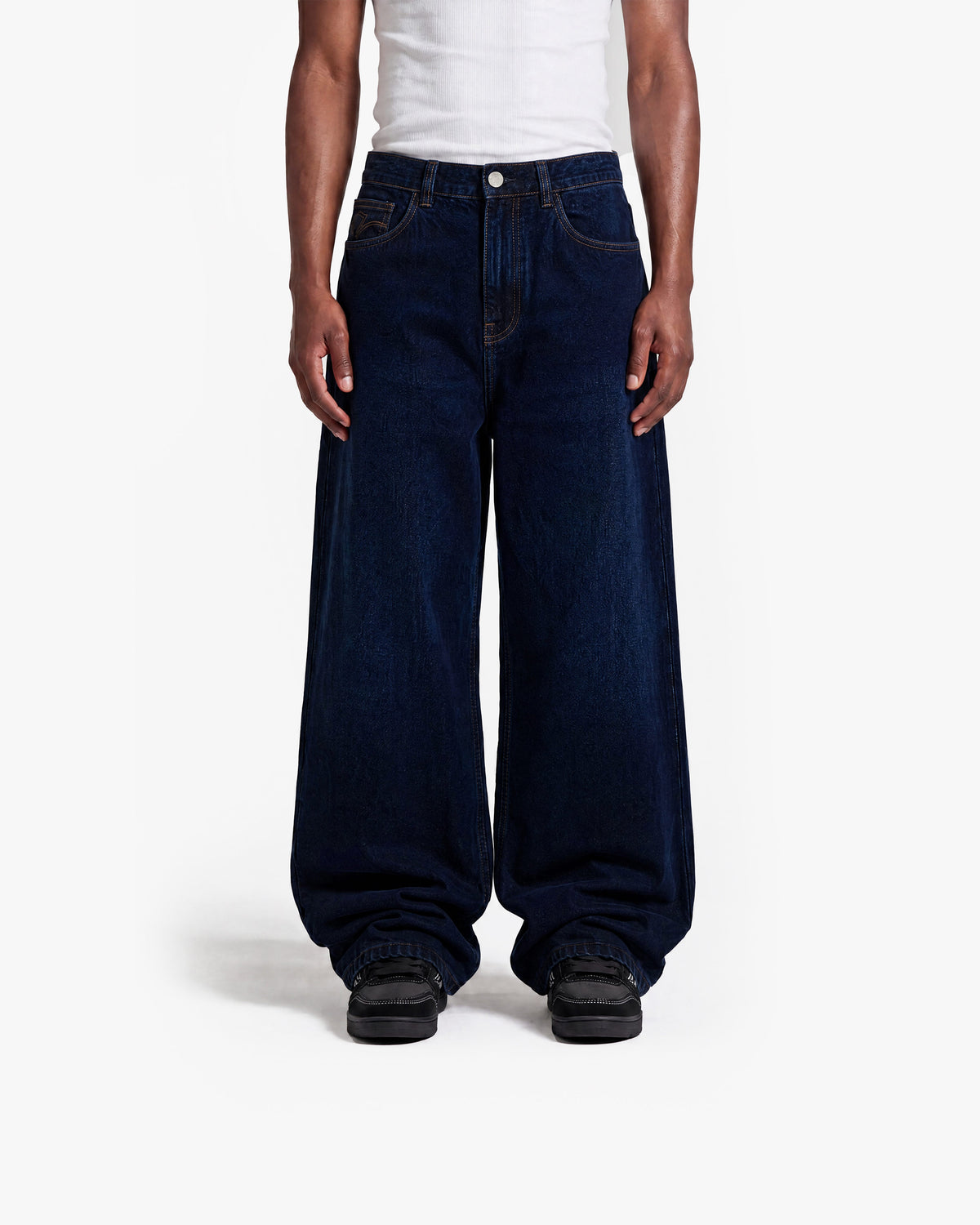 THE BAGGY DENIM RAW BLUE