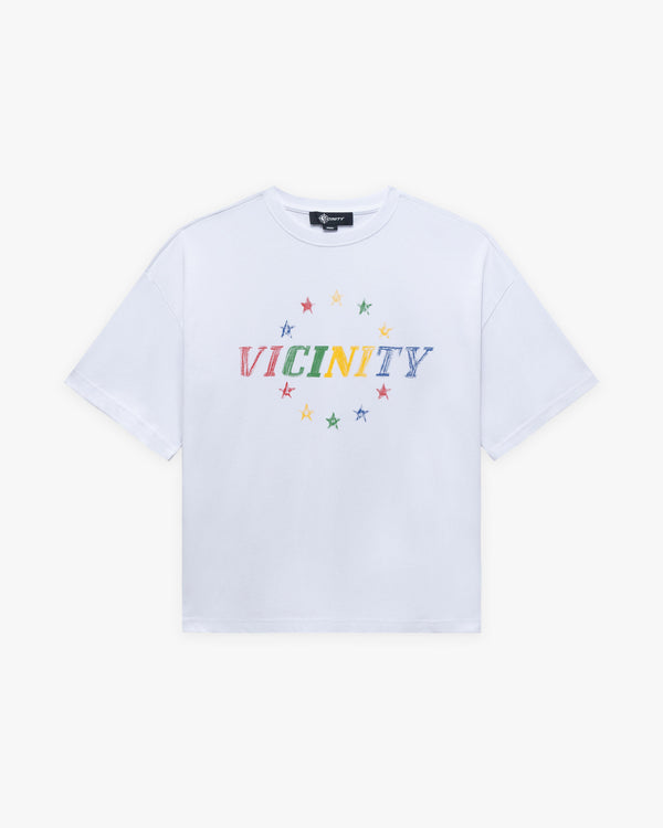 CRAYON TEE WHITE