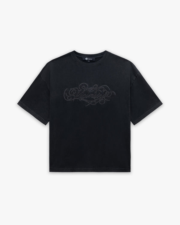 SIGNATURE TEE VINTAGE BLACK