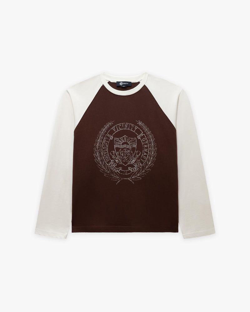 HALL OF FAME LONGSLEEVE BROWN/CREAM