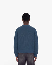 V-LOGO KNITWEAR MIDNIGHT BLUE