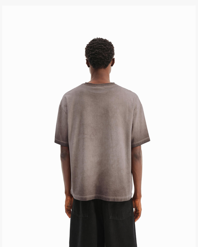 EMBLEM TEE BROWN