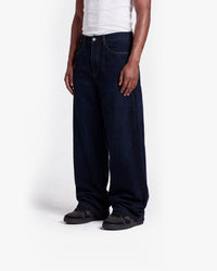 THE BAGGY DENIM RAW BLUE