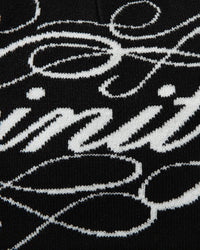 ORNAMENT BEANIE - BLACK