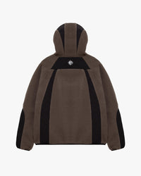 TRAIL FLEECE JACKET BROWN