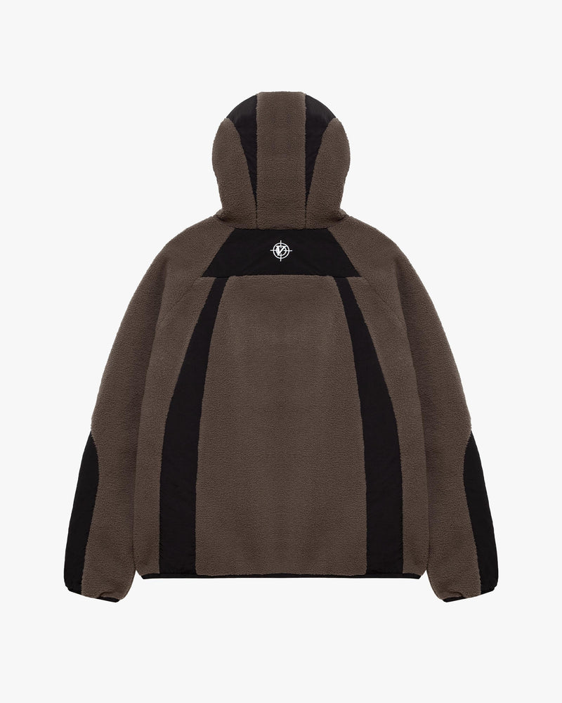 TRAIL FLEECE JACKET BROWN