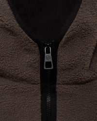 TRAIL FLEECE JACKET BROWN