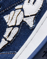 AKIMBO LOWS "SELVEDGE DENIM BLUE"