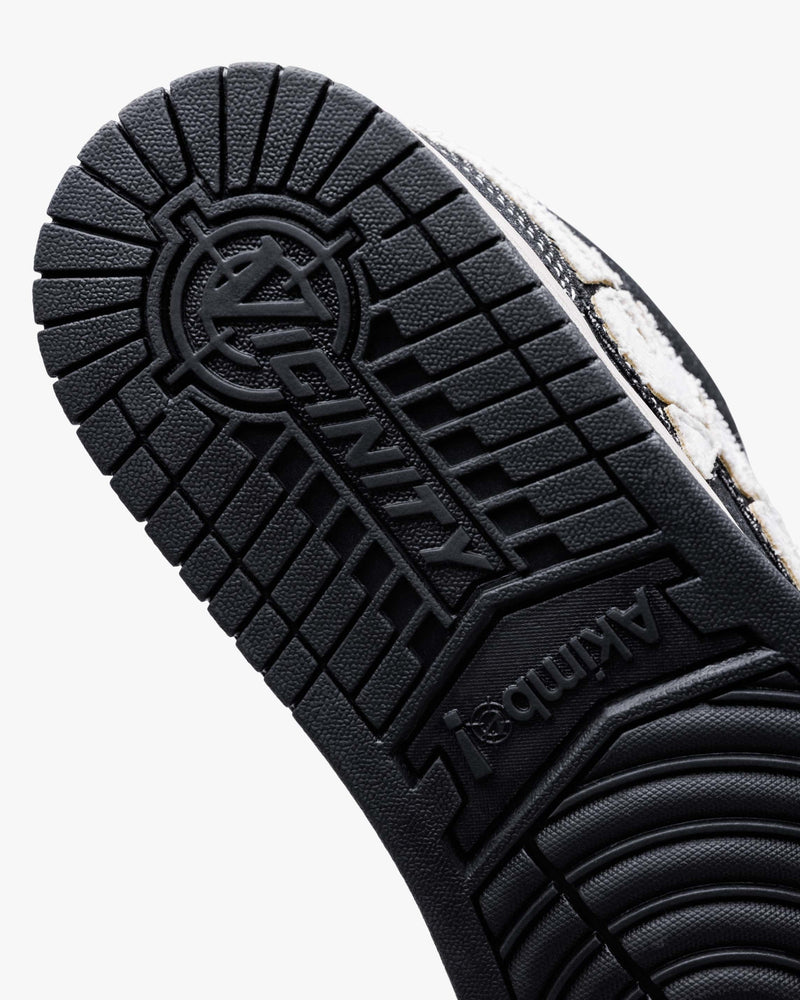AKIMBO LOWS "SELVEDGE DENIM BLACK"