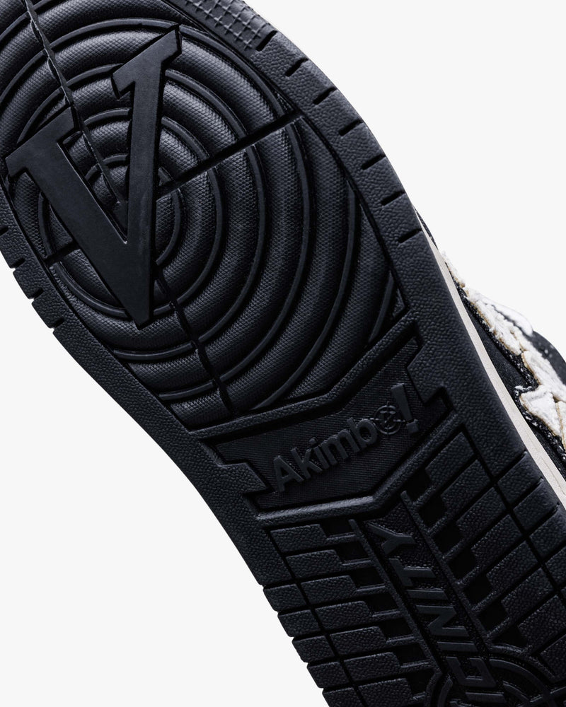 AKIMBO LOWS "SELVEDGE DENIM BLACK"