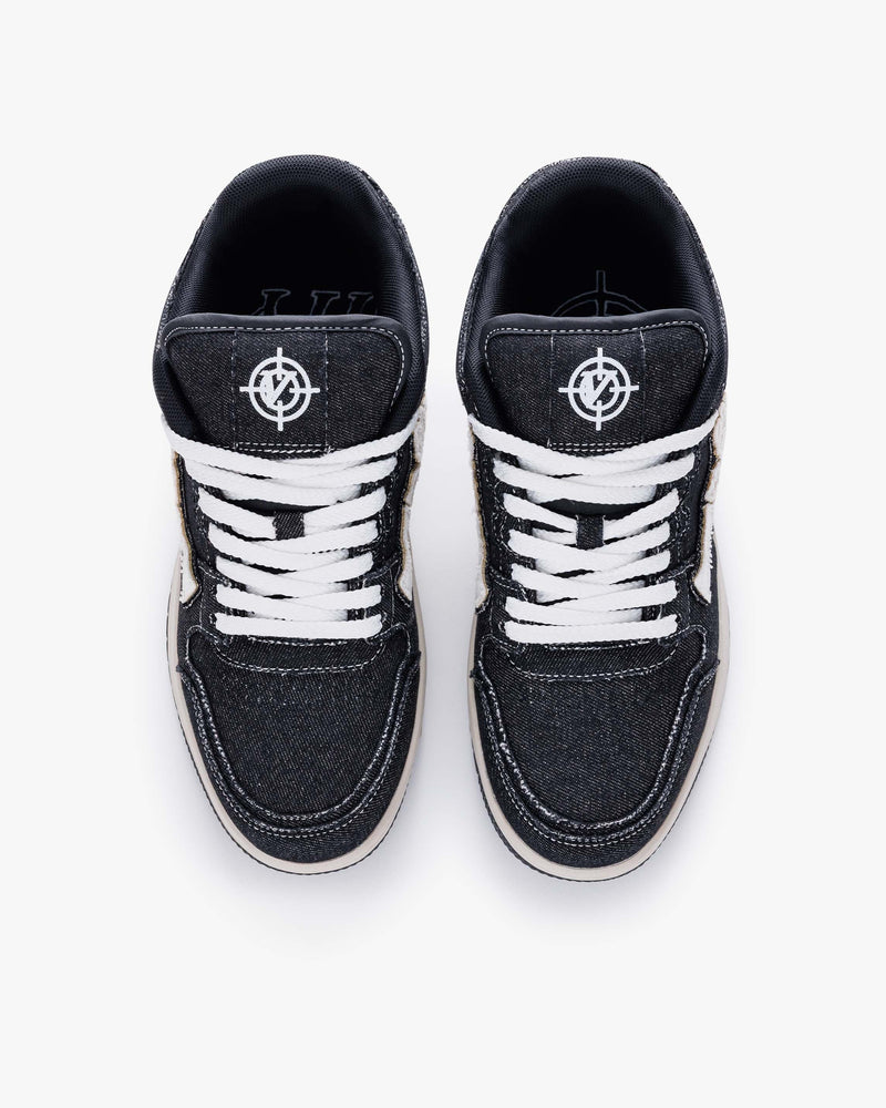 AKIMBO LOWS "SELVEDGE DENIM BLACK"