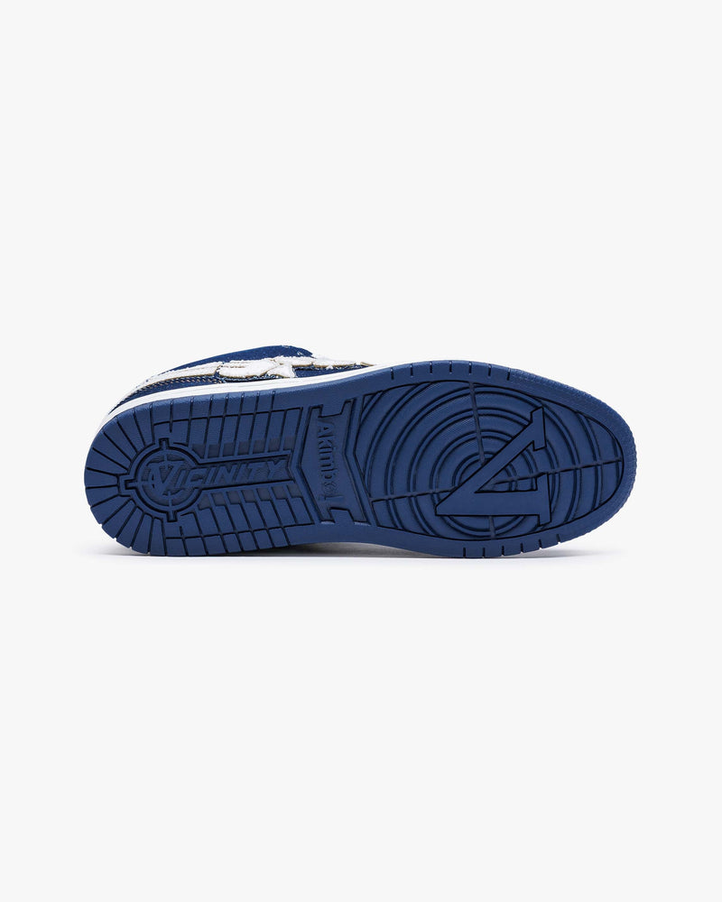 AKIMBO LOWS "SELVEDGE DENIM BLUE"