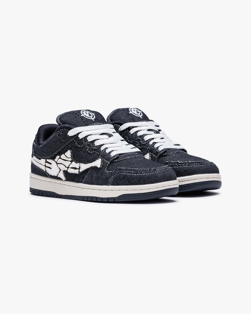 AKIMBO LOWS "SELVEDGE DENIM BLACK"