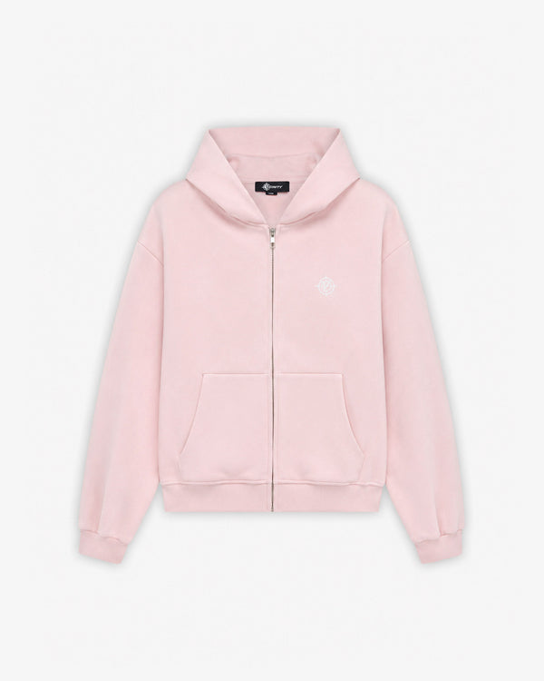 SOFTS ZIP-HOODIE PINK