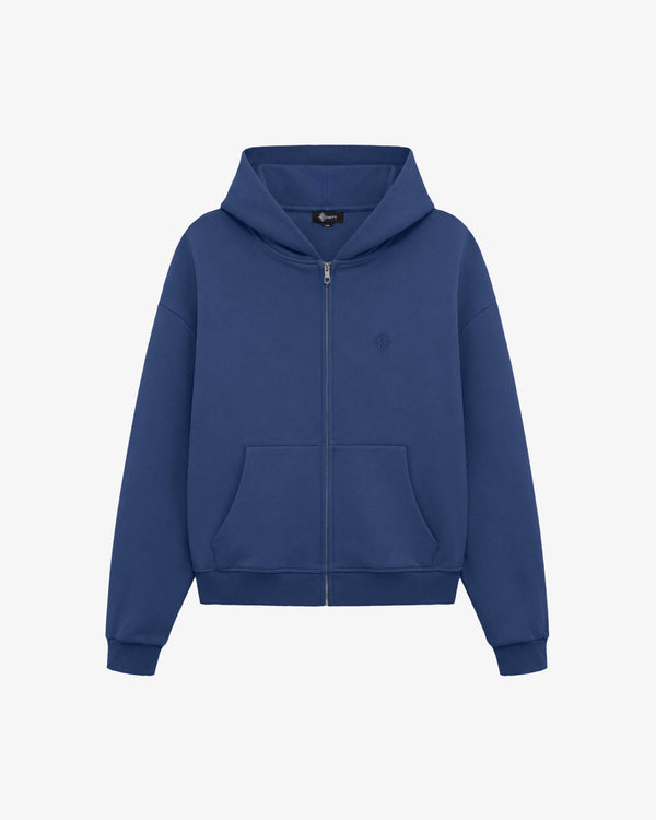 SOFTS ZIP-HOODIE NAVY