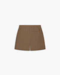 INSIDE OUT SHORTS CHOCOLATE BROWN