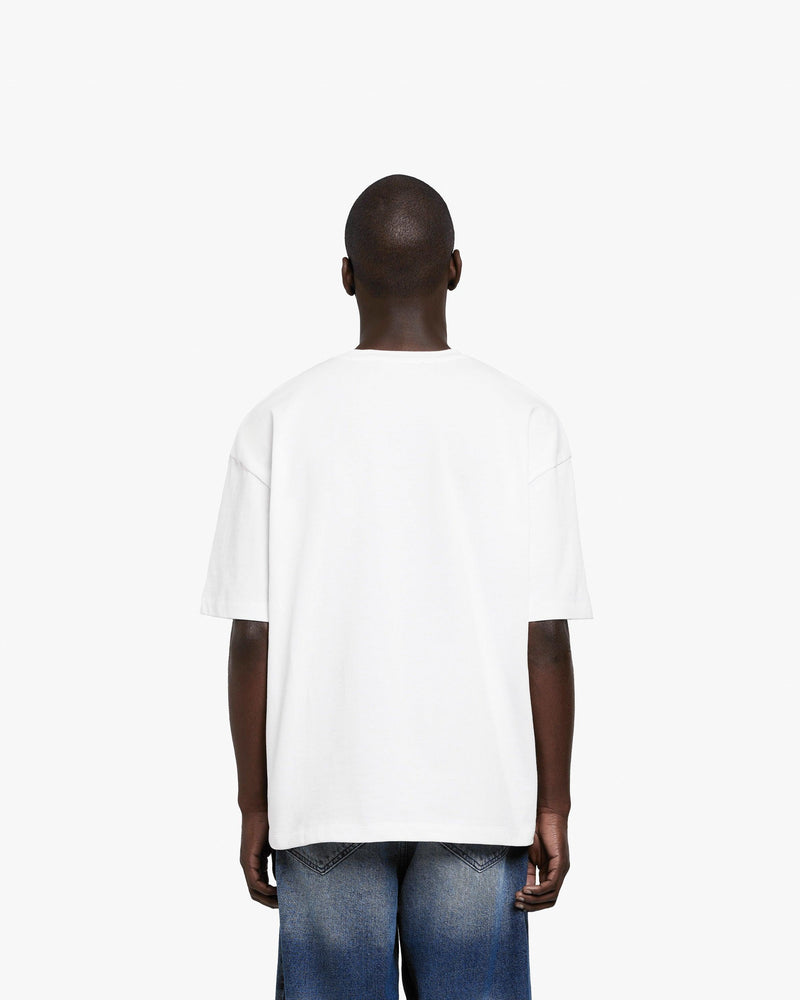 WEB LOGO TEE WHITE