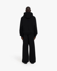 INSIDE OUT ZIP HOODIE BLACK (OLD SIZING)