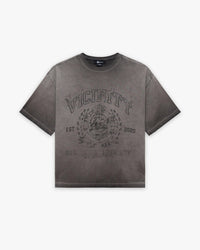 EMBLEM TEE BROWN