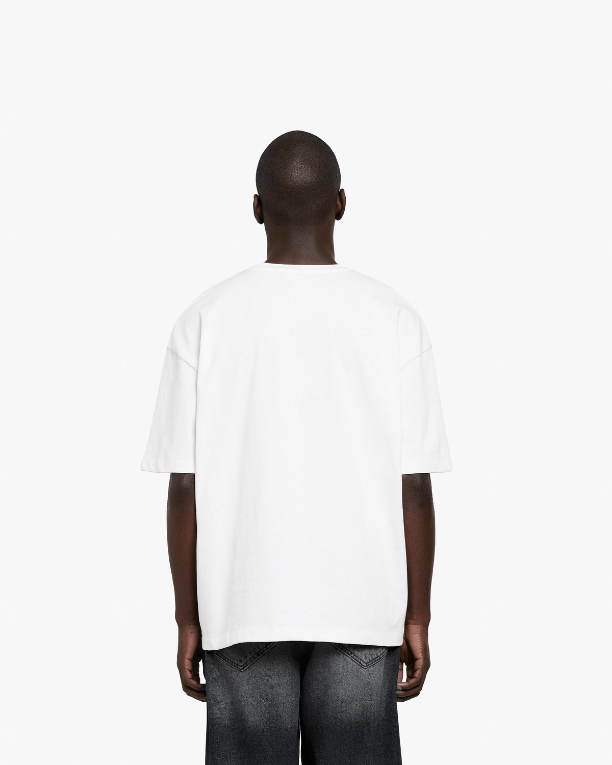 RISE ABOVE THE PEAKS TEE WHITE