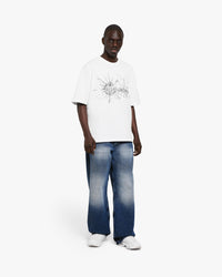WEB LOGO TEE WHITE