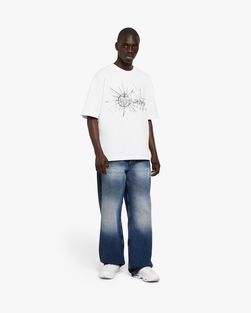 WEB LOGO TEE WHITE