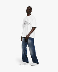 WEB LOGO TEE WHITE